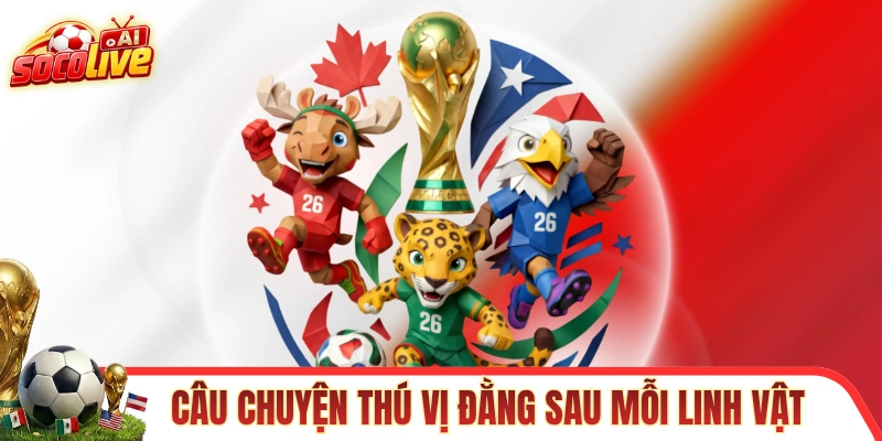 Câu chuyện thú vị đằng sau mỗi linh vật 